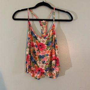 Floral crop top